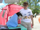 Tmavi Knir Lakert прохлождается на выставке в Turku 26.07.2006